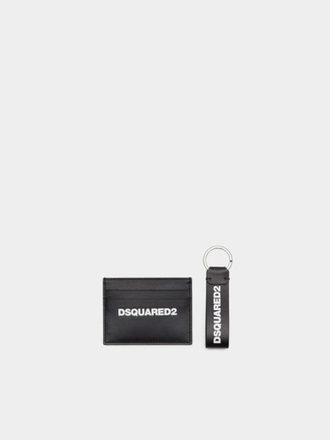 DSQUARED2 GIFT BOX - CREDIT CARD HOLDER AND KEYRING