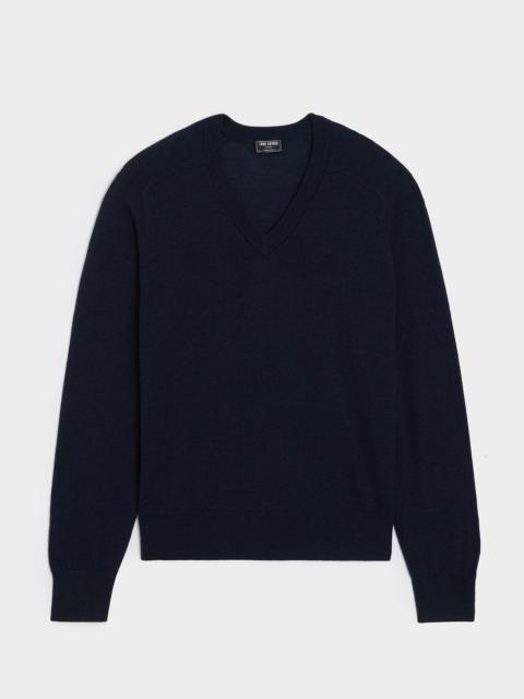 TODD SNYDER Merino V-Neck Sweater