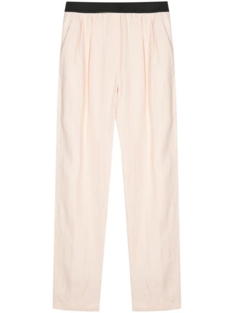Loulou de Saison pleat-detail twill trousers