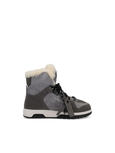 Off-White shearling boots