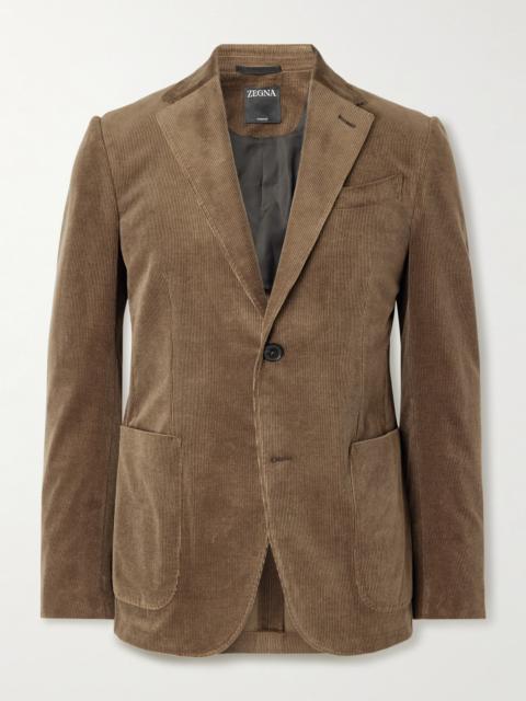 ZEGNA Cotton-Blend Corduroy Blazer