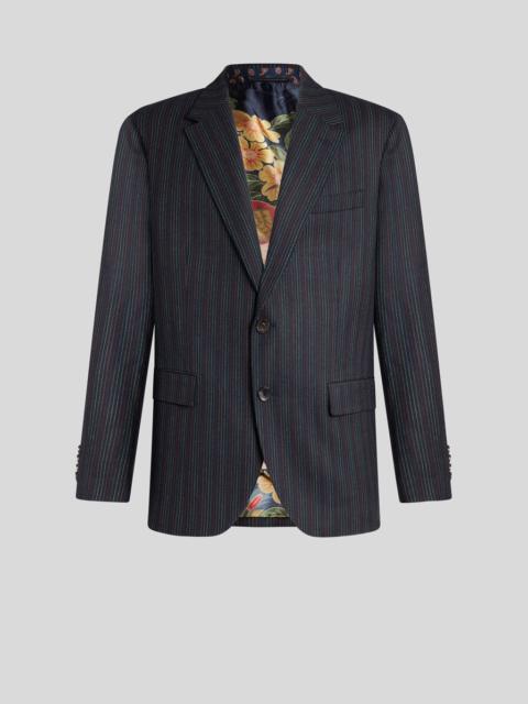 Etro PINSTRIPED WOOL BLAZER