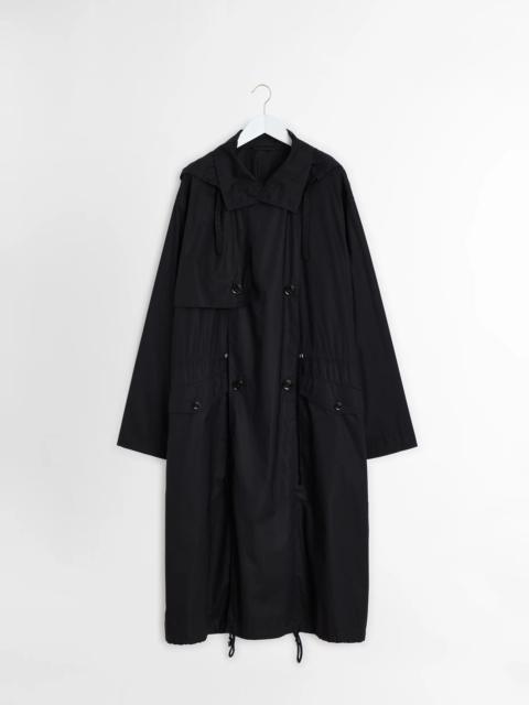 Lemaire RAINCOAT WITH DETACHABLE HOOD | REVERSIBLE