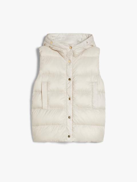 Max Mara JSOFT Reversible water-repellent canvas gilet