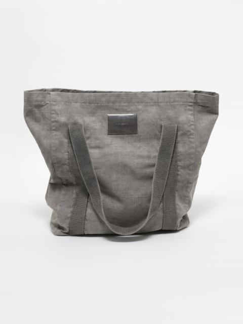 Our Legacy Flight Tote Bag Attic Carbon Wash Canvas