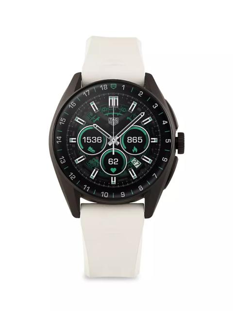 TAG Heuer Connected Golf Edition Titanium & Rubber Smartwatch