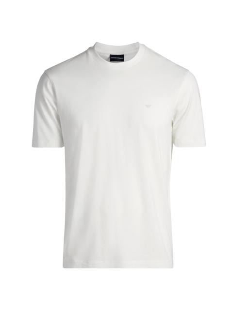 EMPORIO ARMANI Men's Jersey Crewneck T-Shirt - Off White