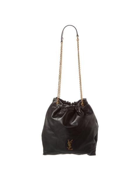 Saint Laurent Jamie 4.3 Pochon Leather Bucket Bag