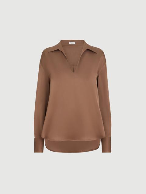 Brunello Cucinelli Silk satin blouse