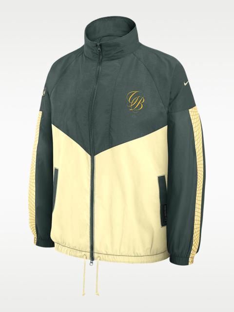 Nike Green Bay Packers Rivalries Collection Women's Nike NFL Oversized Full-Zip Jacket