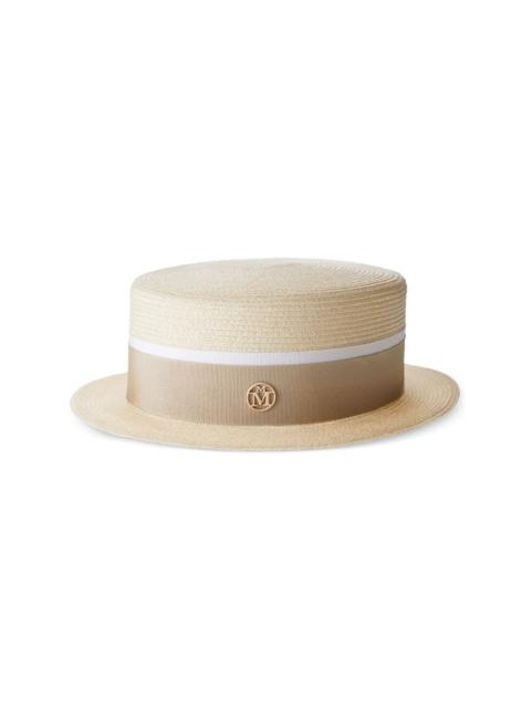 MAISON MICHEL Auguste boater hat