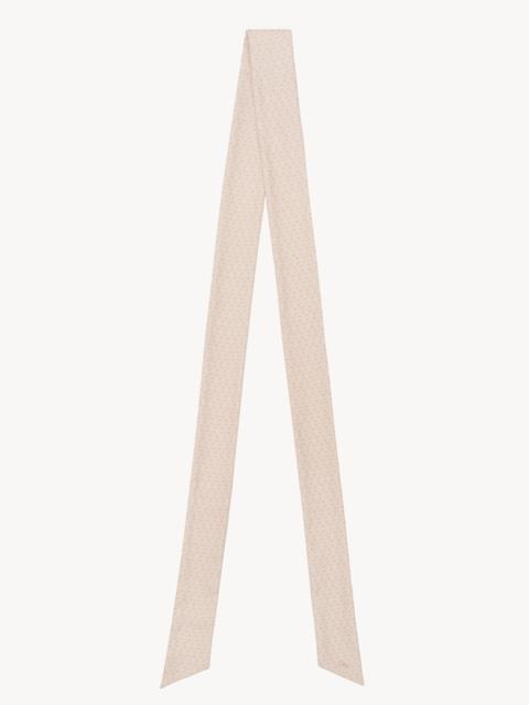 Chloé THE CHLOÉ MINI TIE-PRINT BANDEAU SCARF IN SILK
