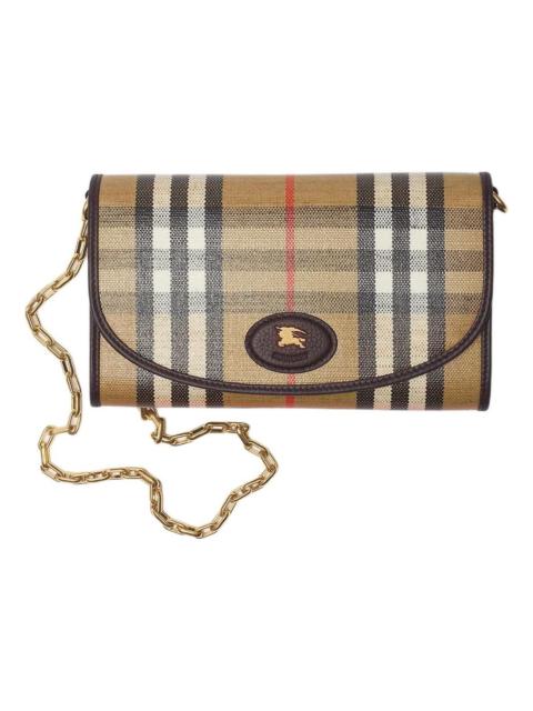 Burberry (WMNS) Burberry 25 Highlands Chain Strap Wallet 'Sand' 81122741