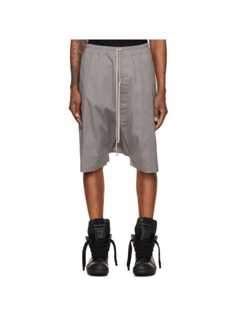 Rick Owens Gray Tower Rick S Pods Shorts