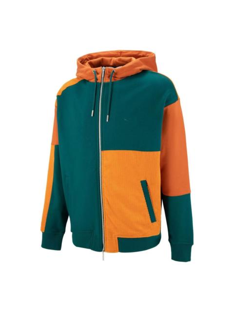 PUMA Select MMQ Colorblock Jacket 'Green' 539582-87