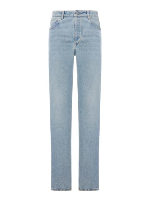 Bottega Veneta STRAIGHT LEG DENIM JEANS, LIGHT WASH