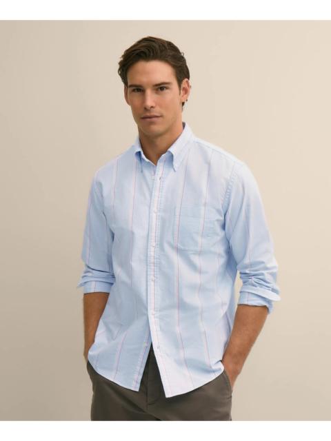 Brooks Brothers Friday Shirt, Oxford Stripe