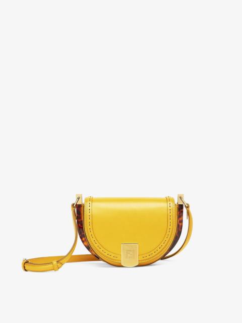 FENDI Yellow leather bag