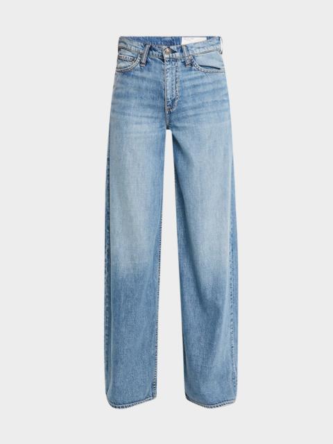 rag & bone Featherweight Sofie High-Rise Wide Jeans