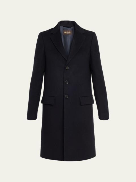 Loro Piana Alby Single-Breasted Cashmere Coat