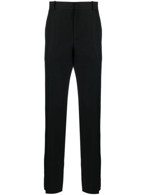 stripe-detail tailored trousers