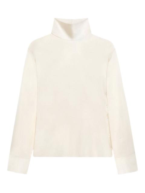 courrèges high-neck top