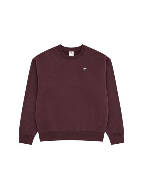Nike x DSM Dover Street Market Fleece Crewneck Sweatshirt Burgundy