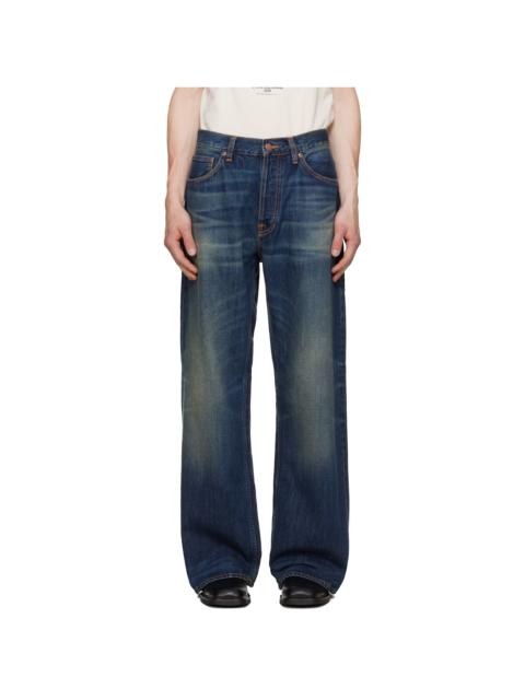 Nudie Jeans Navy Loud Larry Jeans