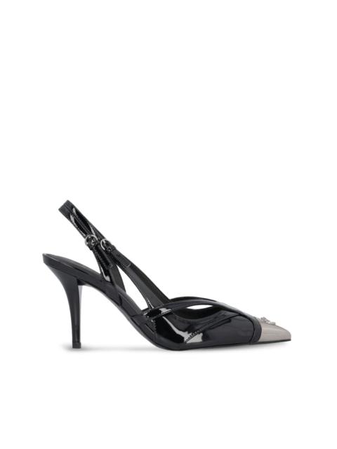 Lucy 90mm slingback pumps