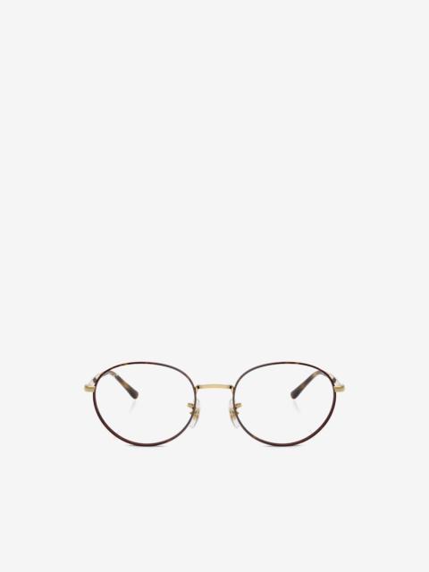 Ray-Ban RB6558 round-frame glasses