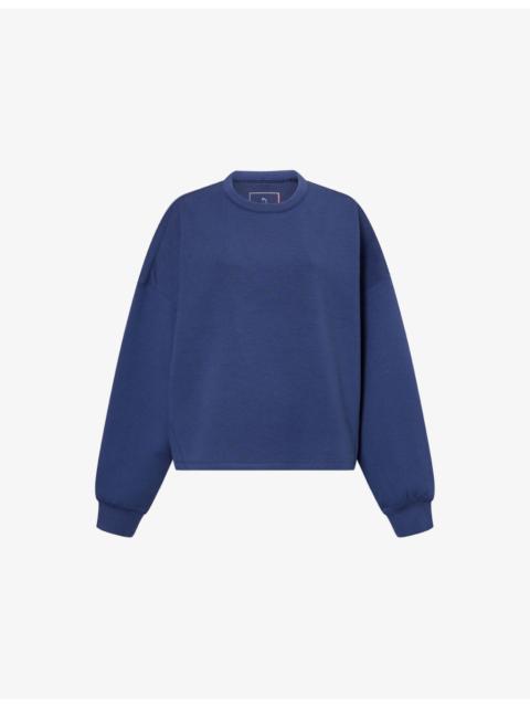 Nike 24.7 ImpossiblySoft Dri-FIT Oversized Crewneck Jersey Sweatshirt