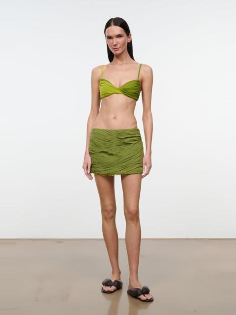STAUD STAUD NICOLA SKIRT PESTO