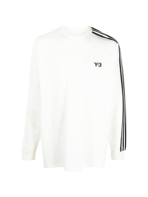 Y-3 long-sleeved cotton T-shirt