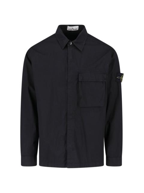 Stone Island COTTON BUTTON SHIRT