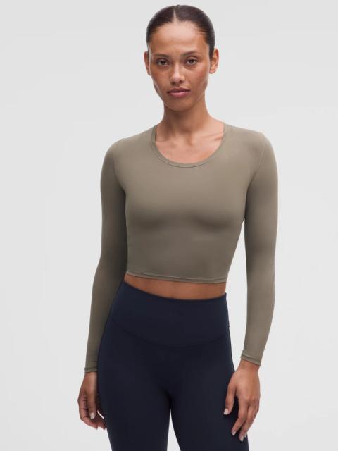 lululemon Unrestricted Power Cropped Long-Sleeve Shirt