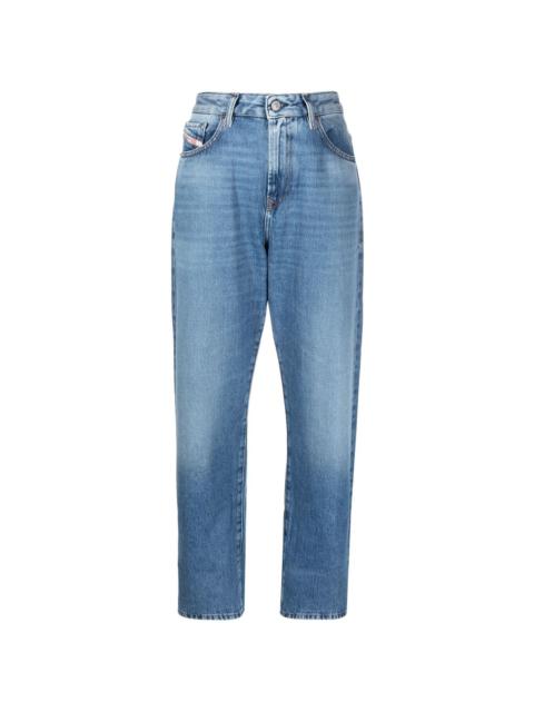 1999 cropped straight-leg jeans