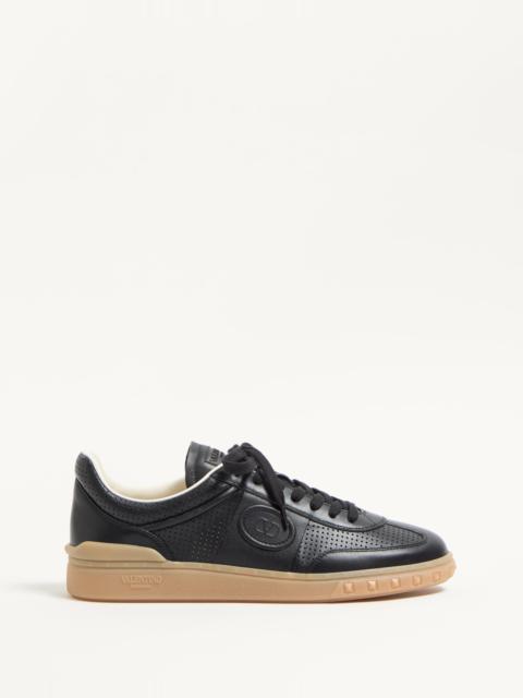 UPVILLAGE LOW-TOP SNEAKER IN PERFORATED NAPPA LEATHER