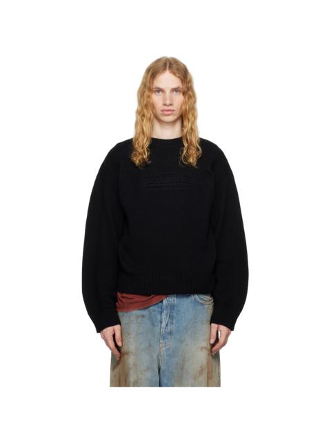 DSQUARED2 Black Crewneck Sweater