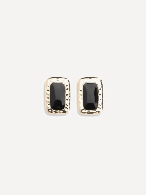 self-portrait Mottled gold Earrings