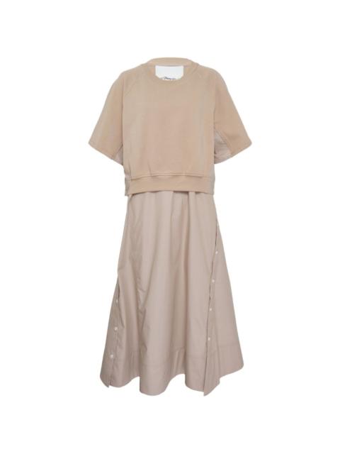 3.1 Phillip Lim crew-neck short-sleeve midi dress