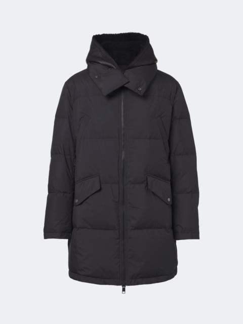 Yves Salomon Shearling-trimmed down coat