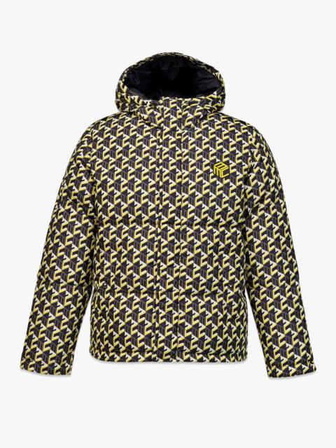 MCM Men’s Cubic Monogram Print Parka in ECONYLl®