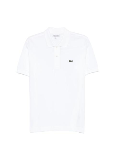 LACOSTE logo-patch polo shirt