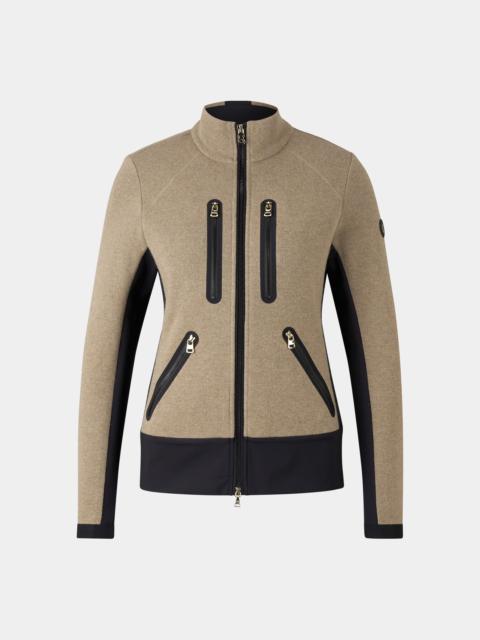 BOGNER Midlayer Charlot in Brown/black