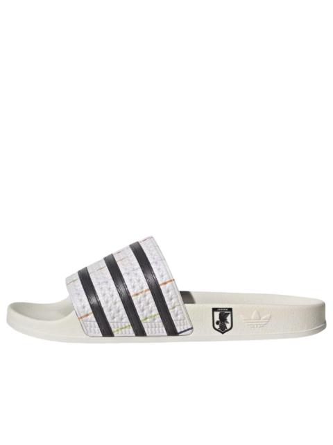 adidas adidas Trefoil Slide 'White Black' KZ9400