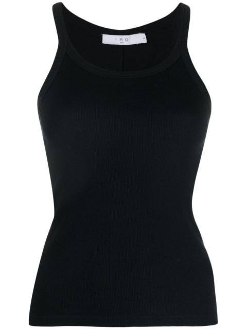 IRO spaghetti-straps cotton top