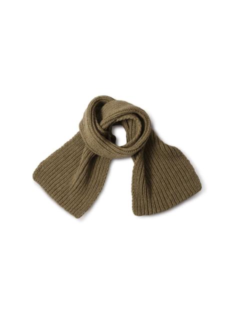 MARGARET HOWELL ribbed wool scarf