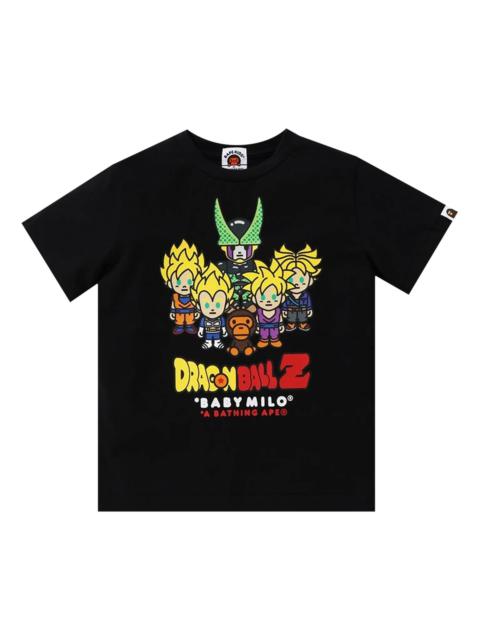 BAPE x Dragon Ball Z Baby Milo Super Saiyan & Cell Tee 'Black'