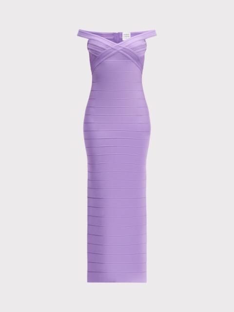 HERVE LEGER THE BONNIE GOWN