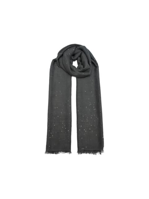 Brunello Cucinelli sequin-embellished scarf